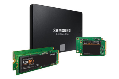 Samsung 860 PRO и 860 EVO с поддержкой V-NAND – твердотельные накопители