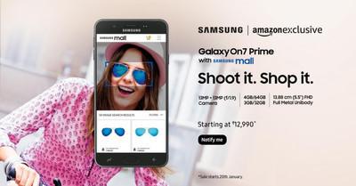 Состоялся официальный анонс смартфона Samsung Galaxy On7 Prime