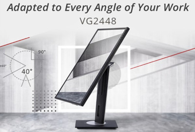 ViewSonic VG2448 - профессиональный монитор корпоративного класса