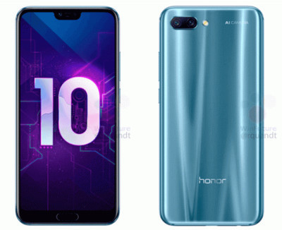 Качественные рендеры Huawei Honor 10