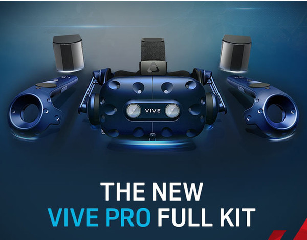 Стартовали продажи VR-комплекта HTC Vive Pro Full Kit