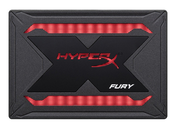 Kingston анонсировала новые SSD с подсветкой - HyperX Fury RGB SSD