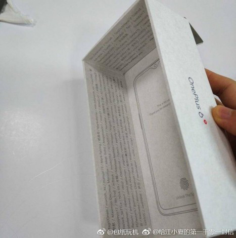 Смартфон OnePlus 6T – известны характеристики и дизайн