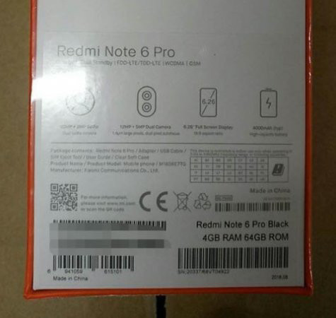 Смартфон Xiaomi Redmi Note 6 Pro – дизайн и возможности