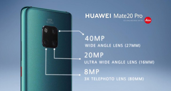 Huawei представляет новые смартфоны линейки Huawei Mate 20