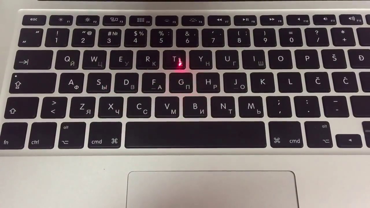 Лазерная гравировка клавиатуры