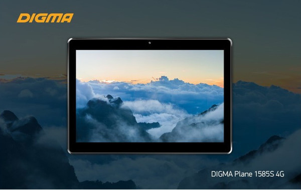 Новый 10,1-дюймовый планшет DIGMA Plane 1585S 4G