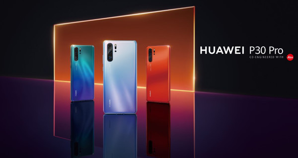 Huawei представила революционные смартфоны серии P30