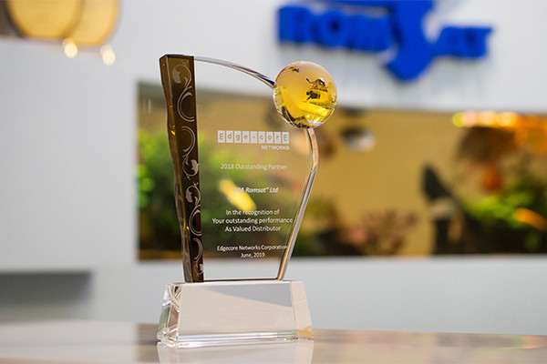 Компания РОМСАТ получила награду от Edge-Core