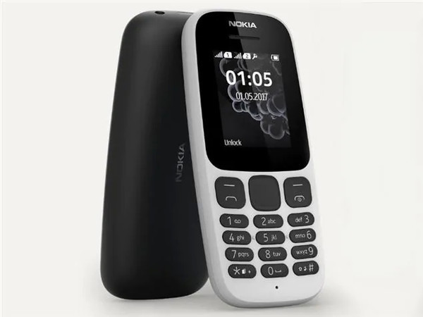 Новый кнопочный телефон Nokia 105 с мощной батареей