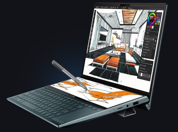 Ноутбуки ASUS Zenbook Duo UX481 с двумя дисплеями - уже на складе Юг-Контракт