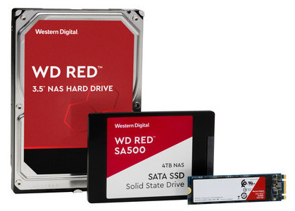 Western Digital представила линейку WD Red для сетевого хранилища данных
