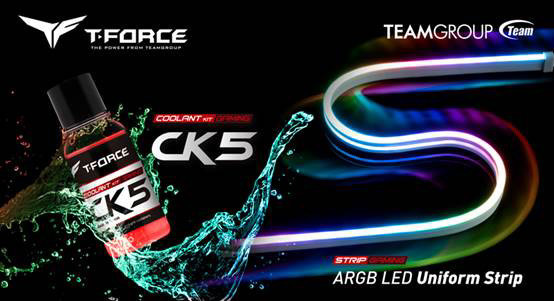 TEAMGROUP выпустила комплект охлаждения T-FORCE CK5 и универсальную ленту ARGB