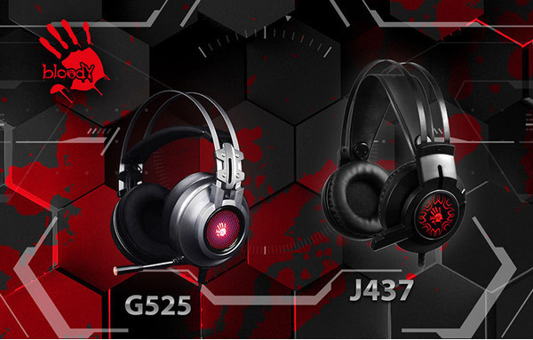 Игровые гарнитуры Bloody G525 и J437
