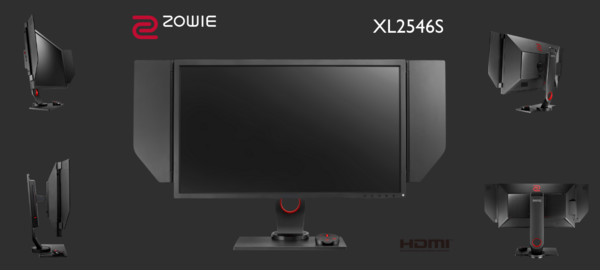 Zowie XL2546S - новый монитор для киберспорта культовой серии XL