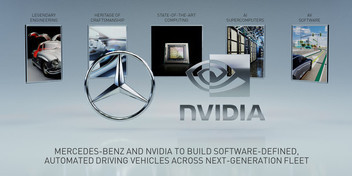 Mercedes-Benz и NVIDIA разработают программно определяемую архитектуру