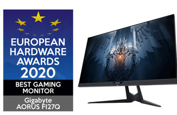 Монитор AORUS FI27Q удостоен European Hardware Award