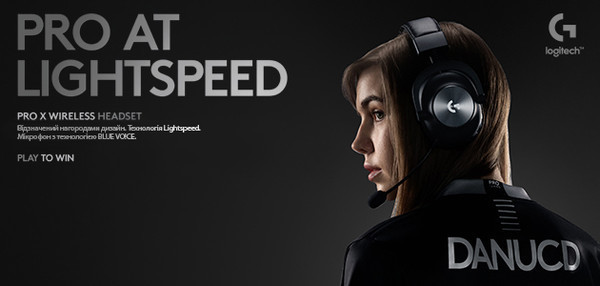 Logitech G анонсировала выпуск беспроводной гарнитуры PRO X LIGHTSPEED