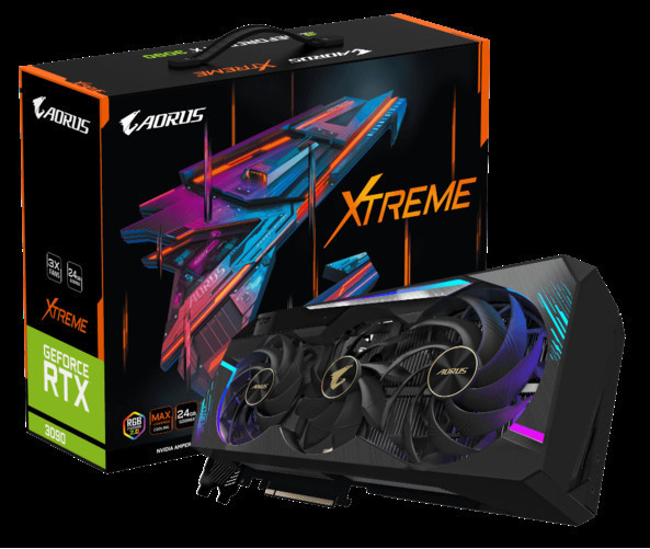 GIGABYTE анонсирует семейство графических плат AORUS GeForce RTX 30-серии