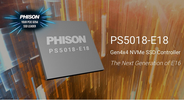 Phison обещает раскрыть PCIe 4.0 по-настоящему - cкорость до 7,4 Гбайт/с