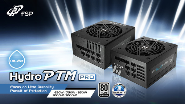 FSP представила новую серию блоков питания Hydro PTM PRO 80 Plus Platinum