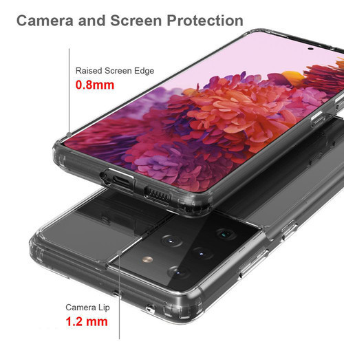 Флагманский Samsung Galaxy S21 Ultra предстал в прозрачном защитном чехле