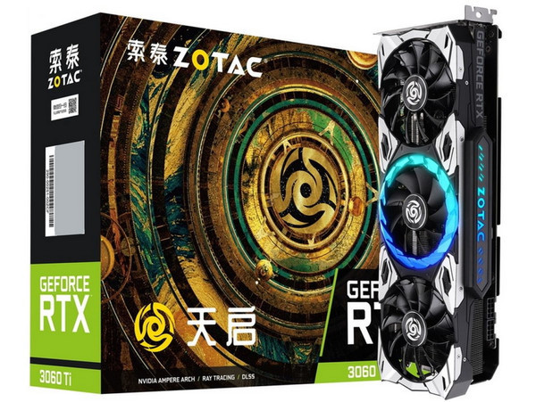 Zotac представила три эксклюзивные версии GeForce RTX 3060 Ti