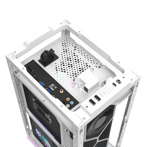 Представлен корпус-башня darkFlash DLH21 с RGB-подсветкой под платы Mini-ITX
