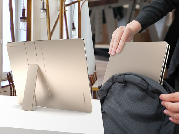 Планшет-трансформер Wistron Foldbook оснащён гигантским гибким дисплеем