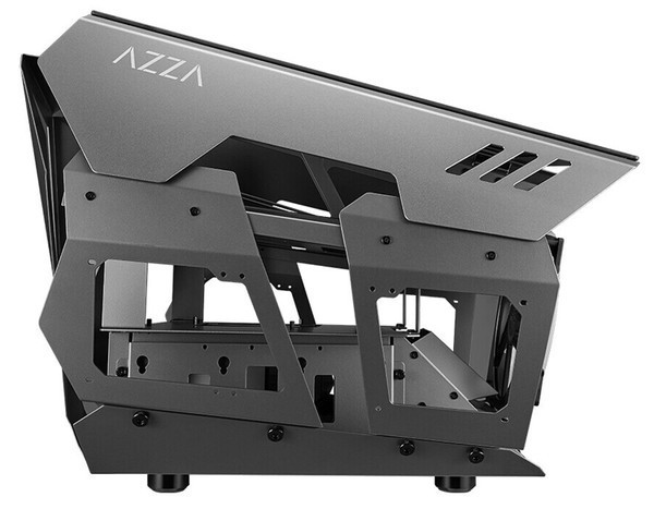 Представлен открытый корпус AZZA Overdrive, который напоминает двигатель V8